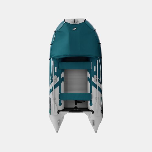 Надувная лодка GLADIATOR C330AL морской зеленый-белый
